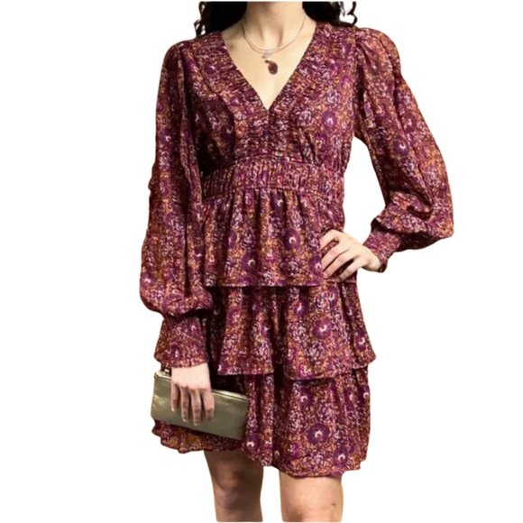 House of Harlow 1960, designer prairie mini dress